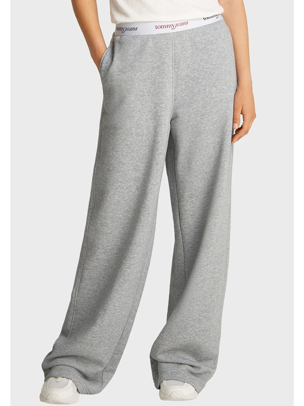 Tommy Jeans dámské šedé teplákové kalhoty DW0DW20208 S