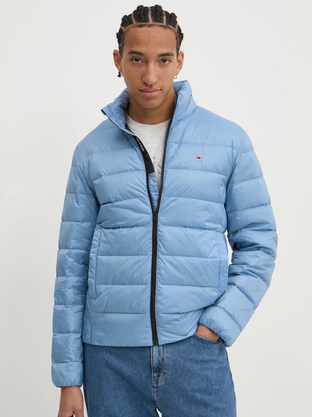 Tommy Jeans pánská modrá bunda DM0DM20658 M