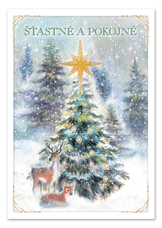 Ditipo Vánoční hrací blahopřání - Nádherná zář (O Holy Night), David Deyl - w901036