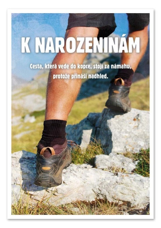 Ditipo Hrací blahopřání - Hory, O5 a Radeček - c002432