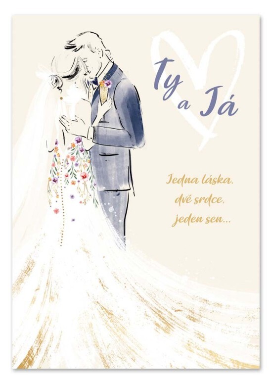 Ditipo Hrací blahopřání - Ty a já, Kryštof - c011583