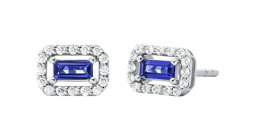 Michael Kors Luxusní stříbrné náušnice se zirkony Brilliance Kors MKC1824040