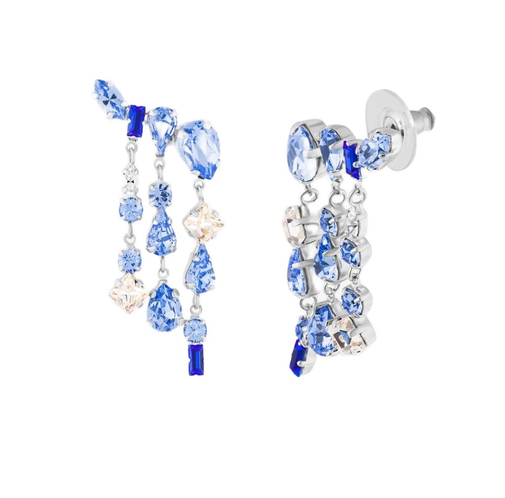 Preciosa Okouzlující náušnice s českým křišťálem Preciosa Splash Spotlight 2635 58