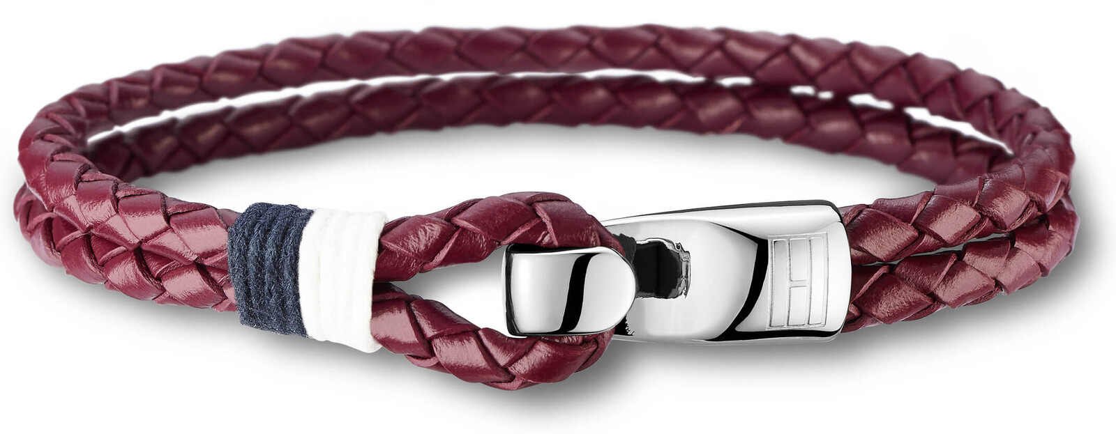 Tommy Hilfiger Hnědý kožený náramek 2700672