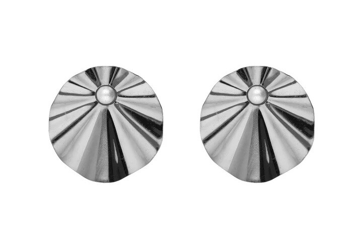 Victoria Cruz Stříbrné náušnice se syntetickou perlou Alpina A5452-00HT