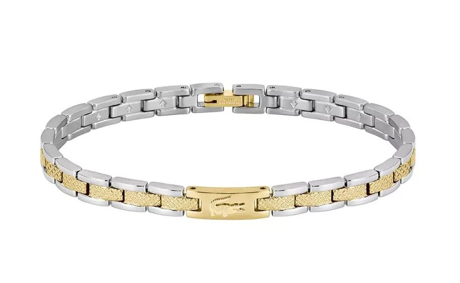 Lacoste Dámský ocelový bicolor náramek Metropole 2040558