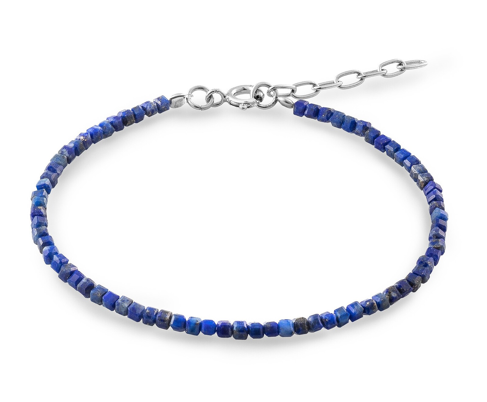 AGAIN Jewelry Minerální náramek z lapis lazuli AJKNR015