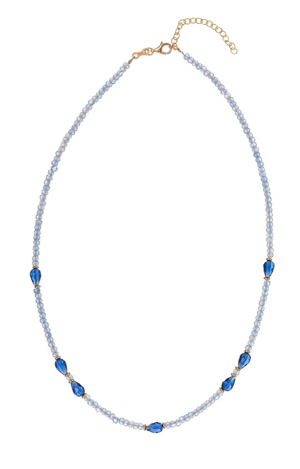 Alisia Okouzlující náhrdelník s krystaly a zirkony AL5221.01.000