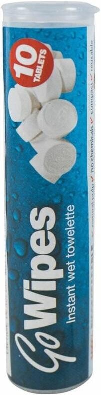 BCB Adventure ubrousky v tabletách Go Wipes