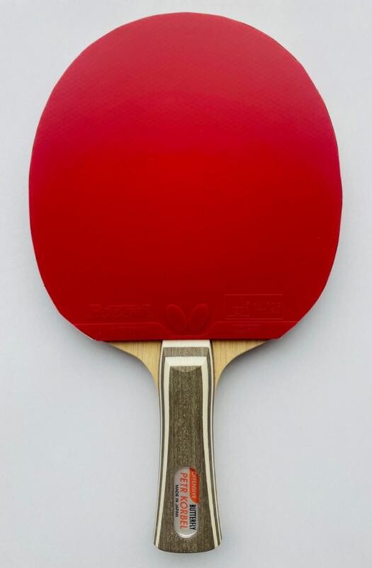 BUTTERFLY - Korbel (Japan) + Rozena pálka na stolní tenis