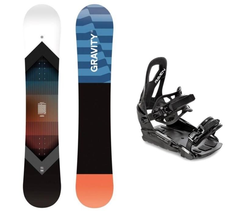 Gravity Adventure 25/26 pánský snowboard + Raven S230 Black vázání