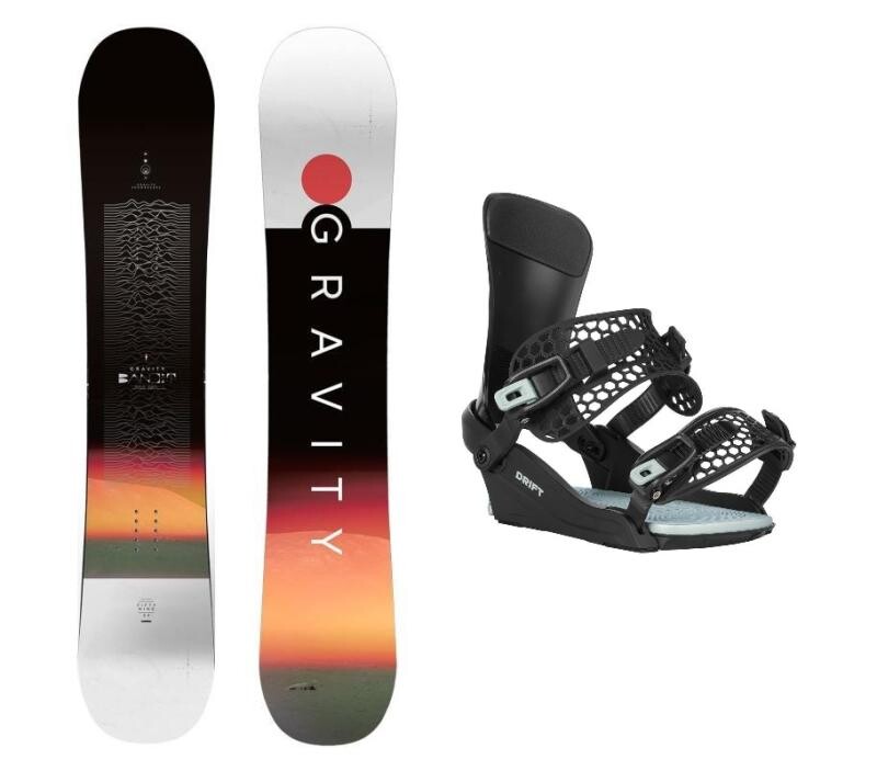 Gravity Bandit 25/26 pánský snowboard + Gravity Drift black/sage vázání