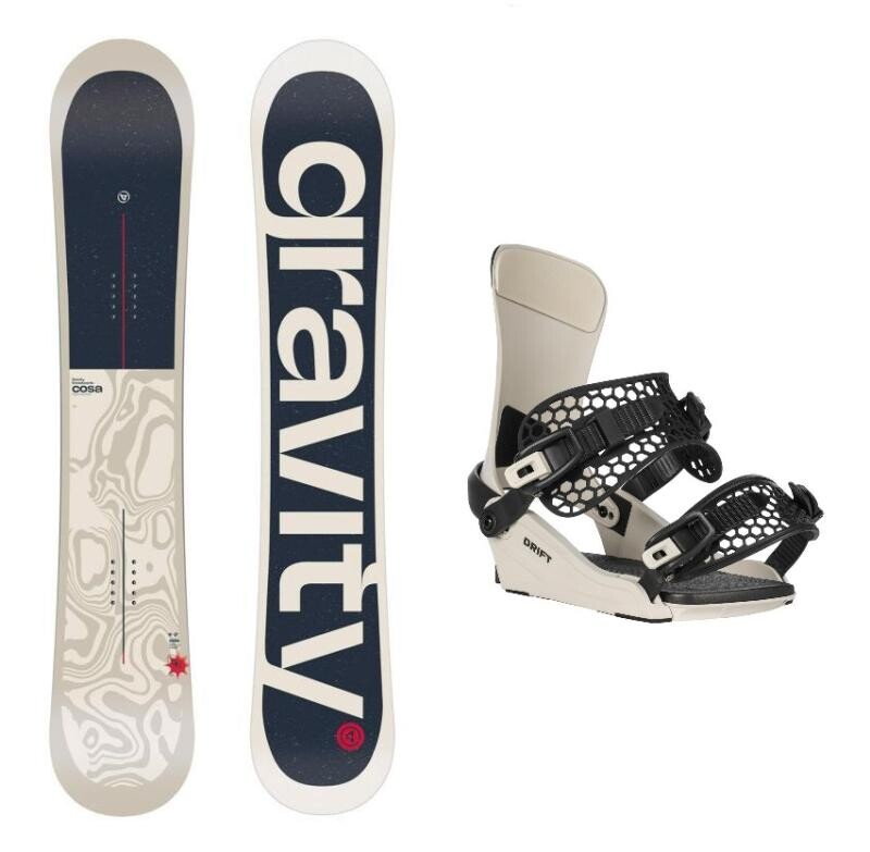 Gravity Cosa 25/26 pánský snowboard + Gravity Drift bone/black vázání