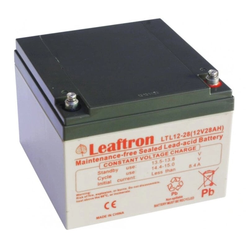 Záložní akumulátor Leaftron LTL12-28 12V, 28Ah, 420A