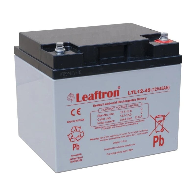 Záložní akumulátor Leaftron LTL12-45 12V, 45Ah, 540A