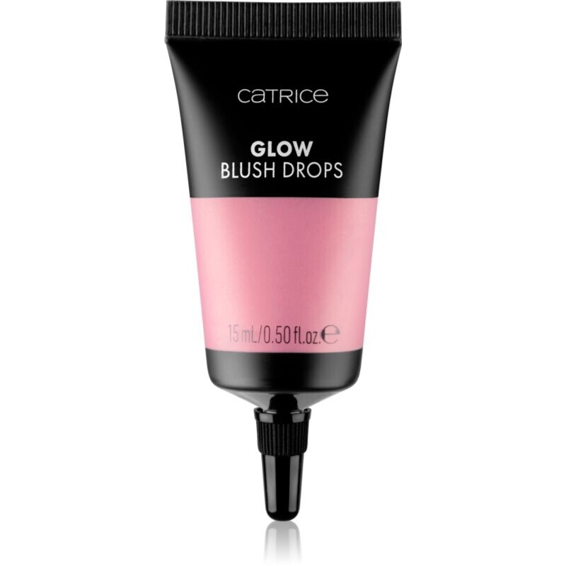 Catrice Glow Blush Drops tekutá tvářenka odstín 020 Barely Rose 15 ml