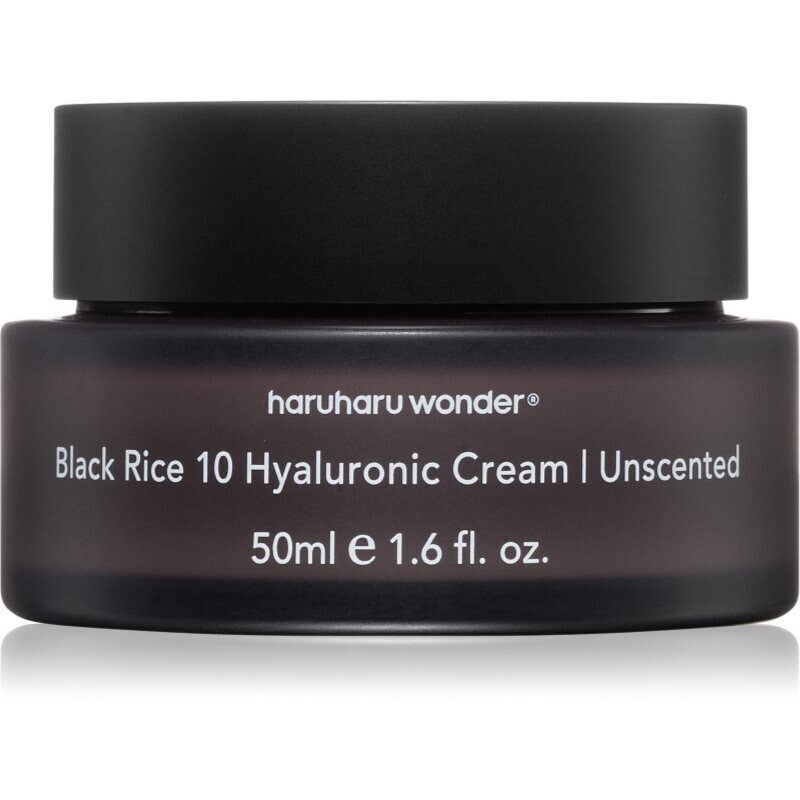 Haruharu Wonder Black Rice 10 Hyaluronic hloubkově hydratační krém pro všechny typy pleti 50 ml
