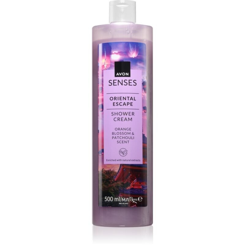 Avon Senses Oriental Escape sprchový krém s parfemací 500 ml