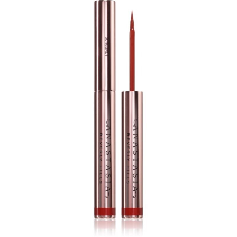Anastasia Beverly Hills Liquid Eyeliner tekuté oční linky odstín Burgundy 2.4 ml