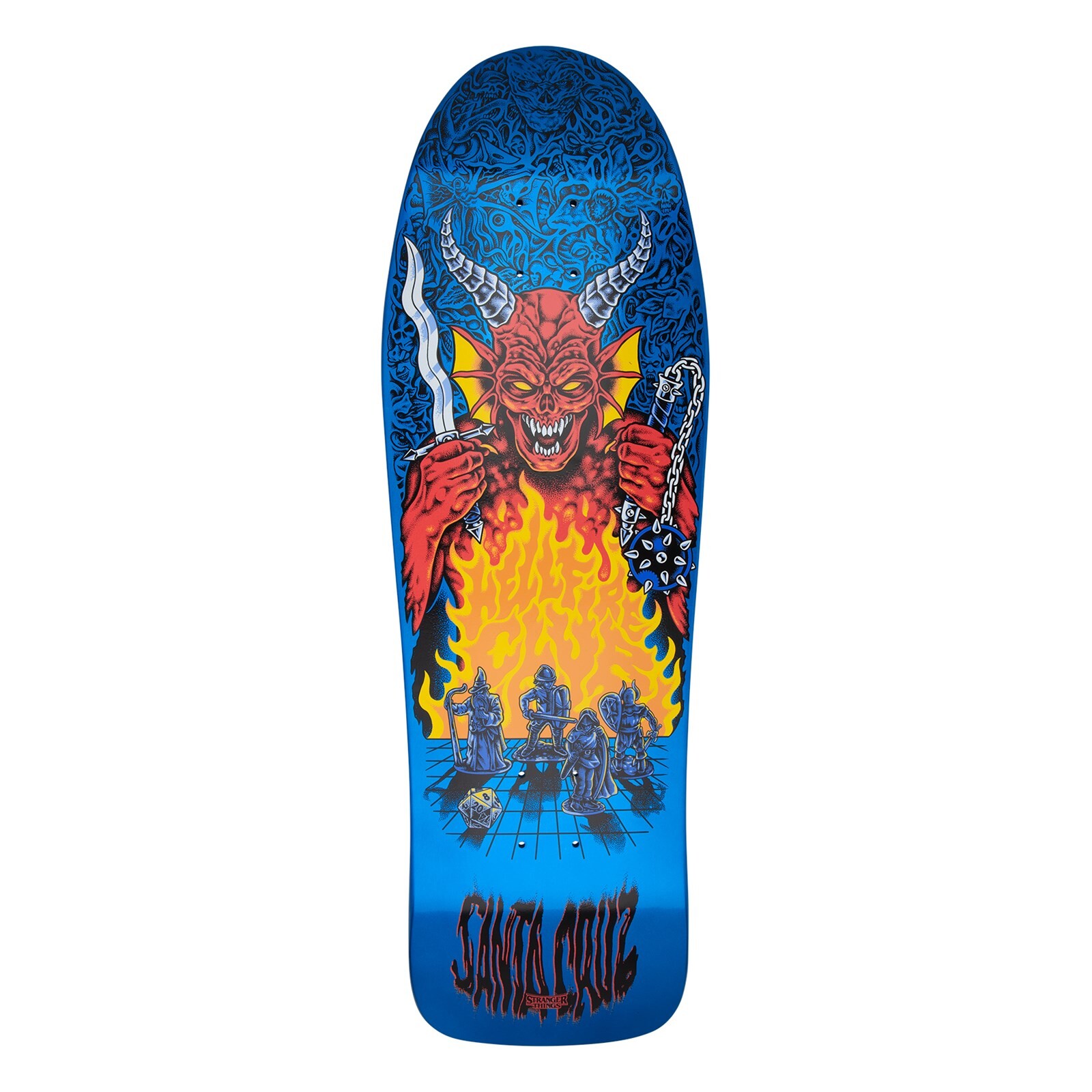 deska SANTA CRUZ - Stranger Things Knox Hellfire Pit 10.07in x 31.275in (159063)