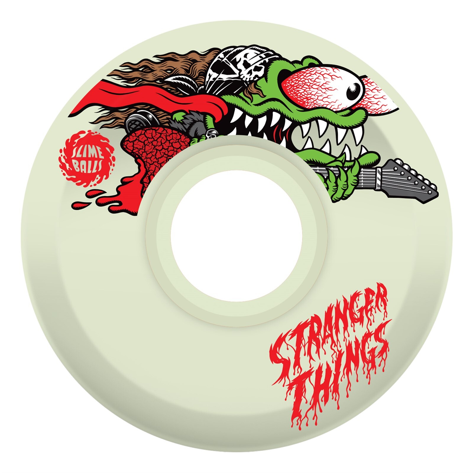 kolečka SLIME BALLS - Stranger Things 60mm Meek Slasher Eddie OG Slime GITD 78a (159082) velikost: 6