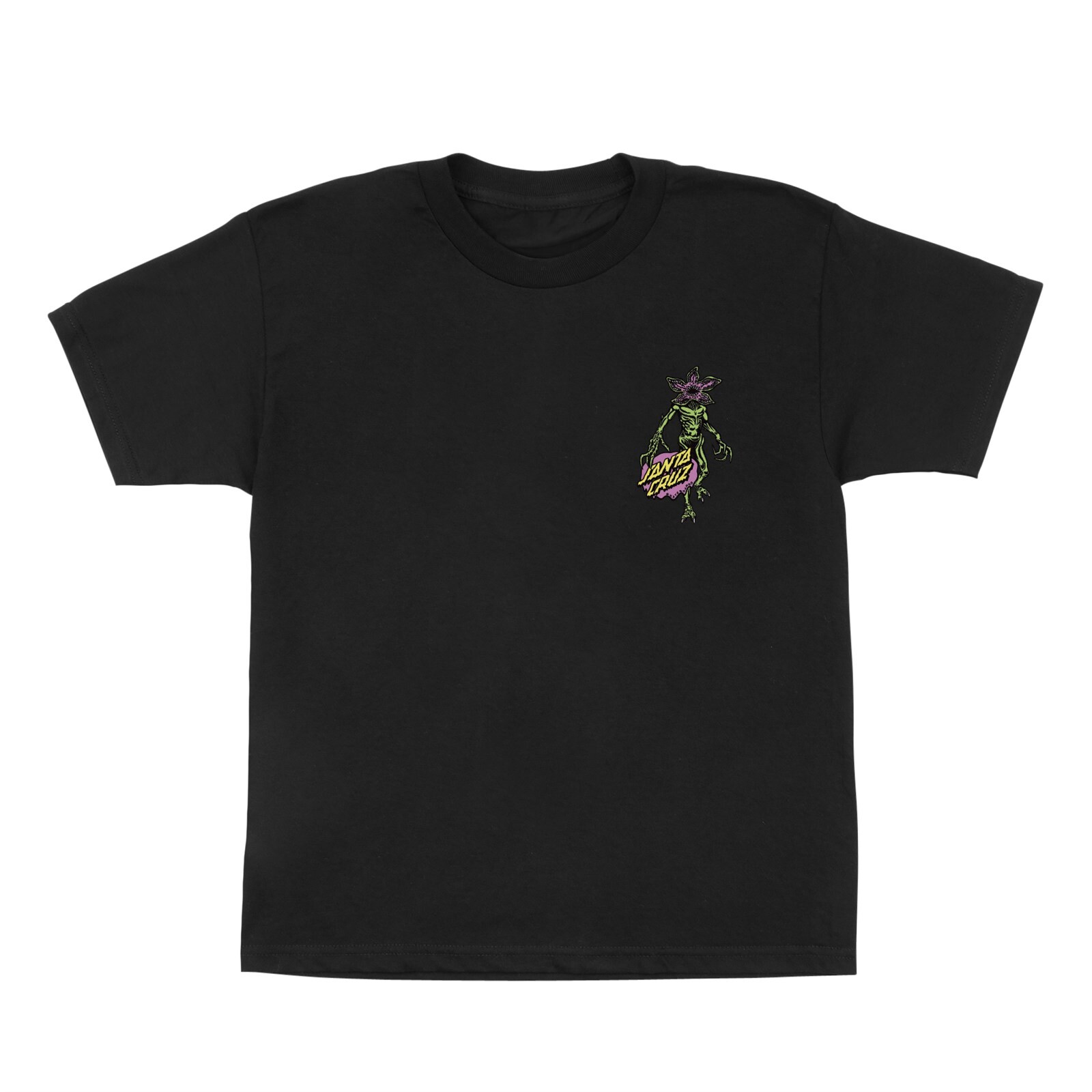 triko SANTA CRUZ - Stranger Things Demogorgon Dot S/S Midweight T-Shirt Black (159390) velikost: Med