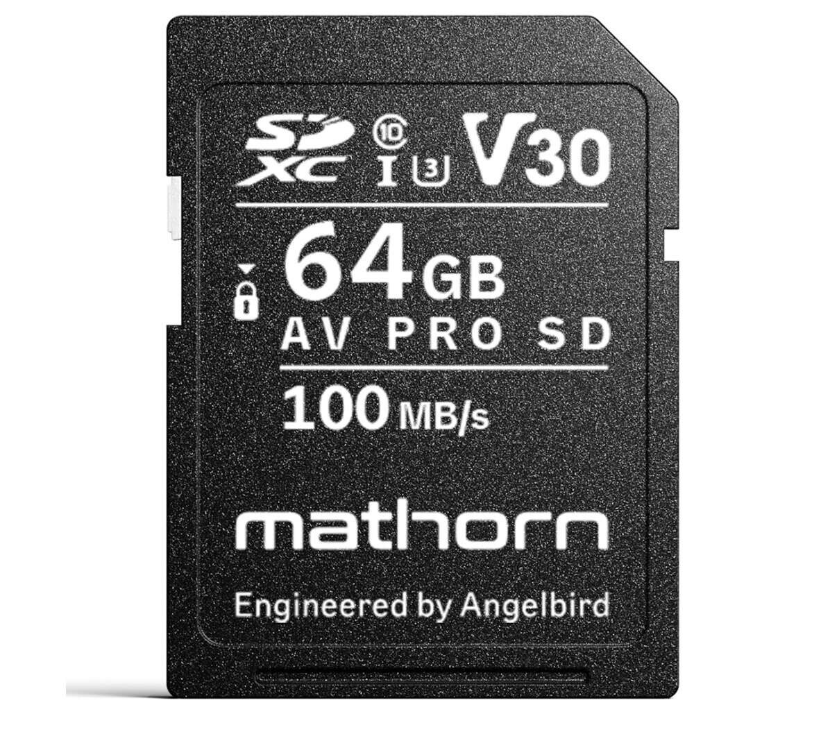 Mathorn Angelbird SDXC AV PRO 64GB UHS-I (V30) AVP064SDV30MTH