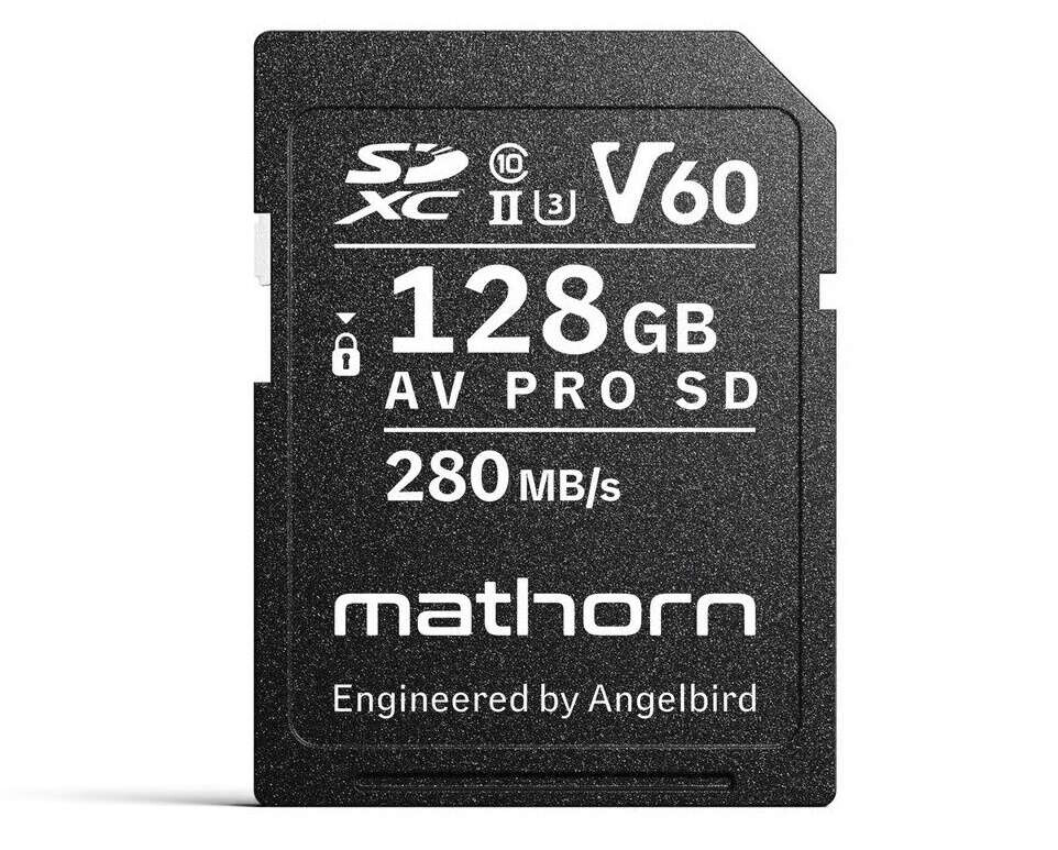 Mathorn Angelbird SDXC AV PRO 128GB UHS-II U3 (V60) AVP128SDMK2V60MTH