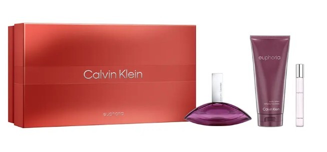 Calvin Klein Euphoria - EDP 100 ml + tělové mléko 200 ml + EDP 10 ml