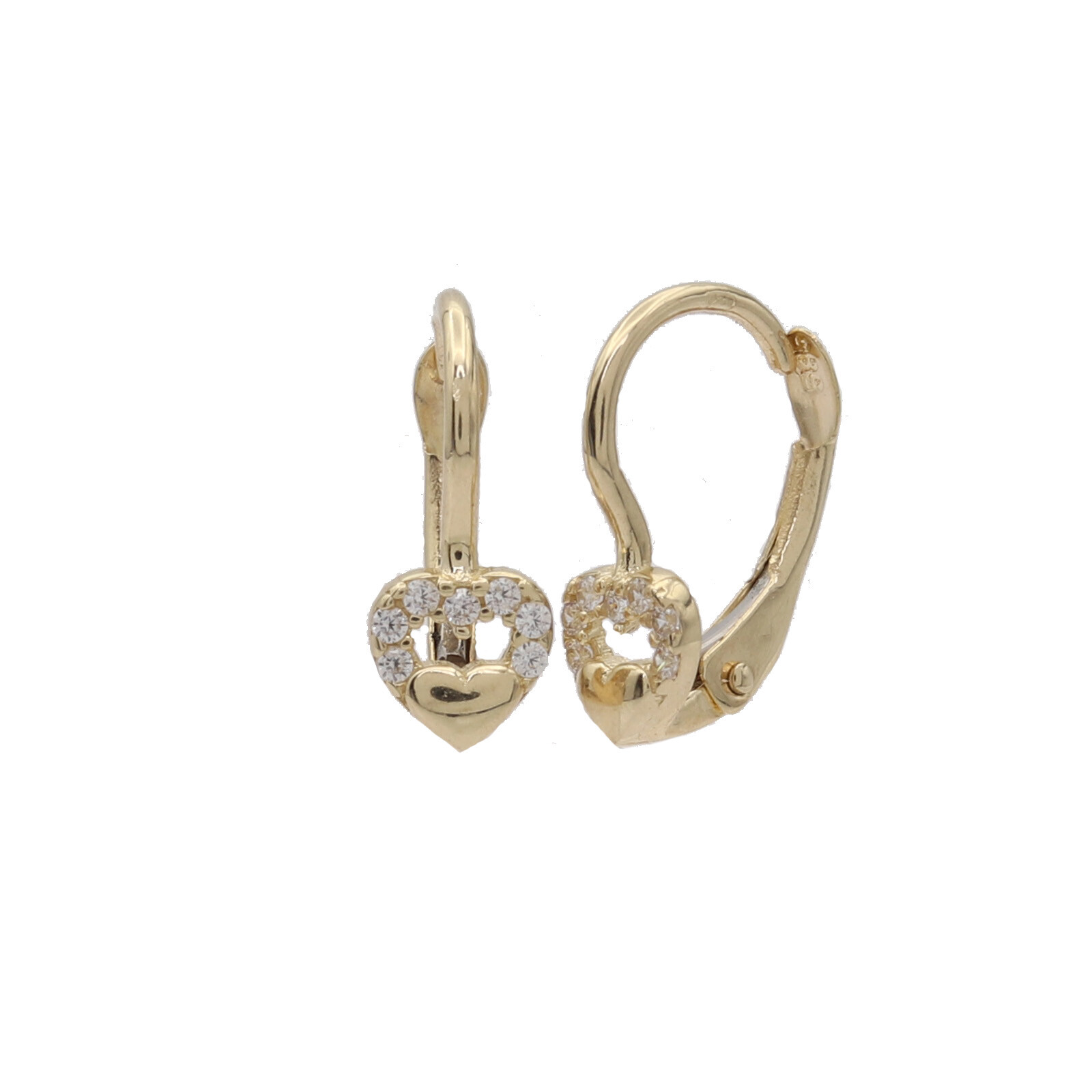 Zlaté náušnice CDL181