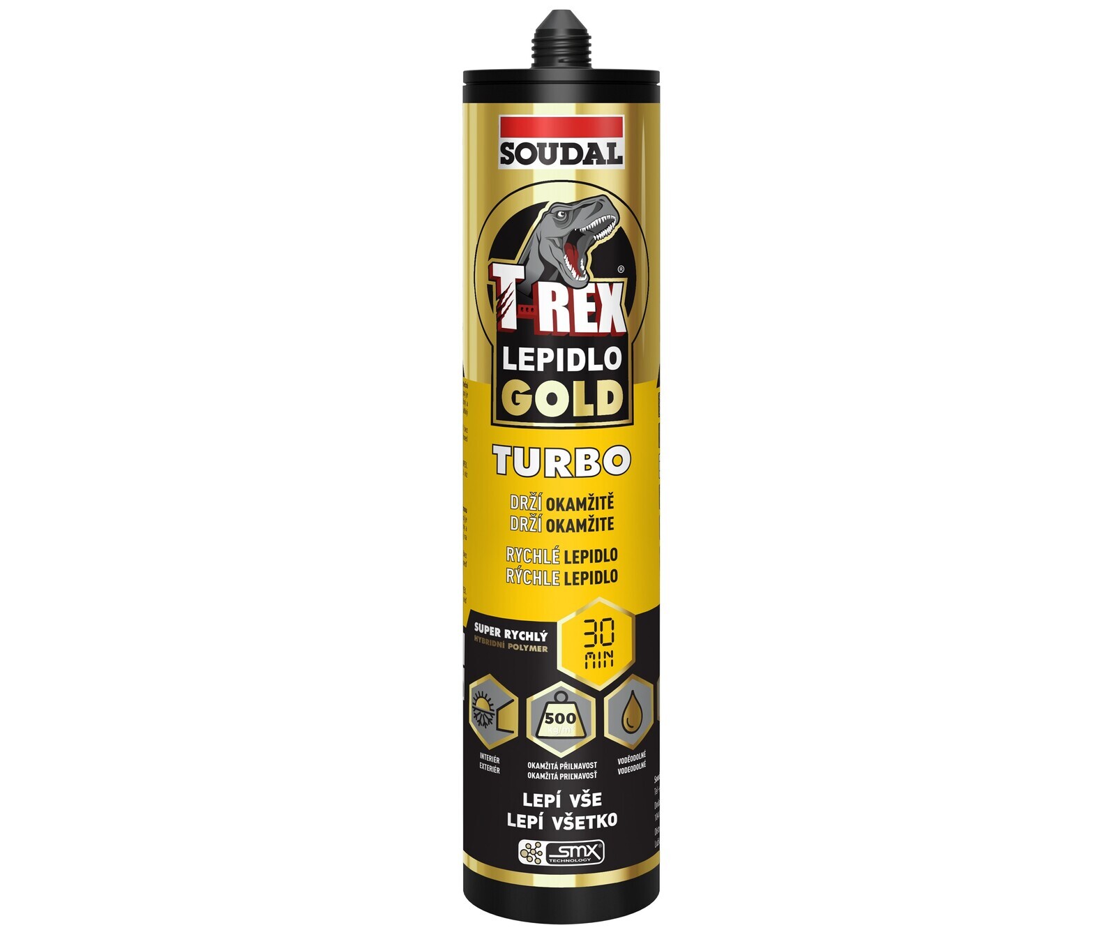 Lepidlo montážní T-Rex Gold Turbo 290ml Soudal