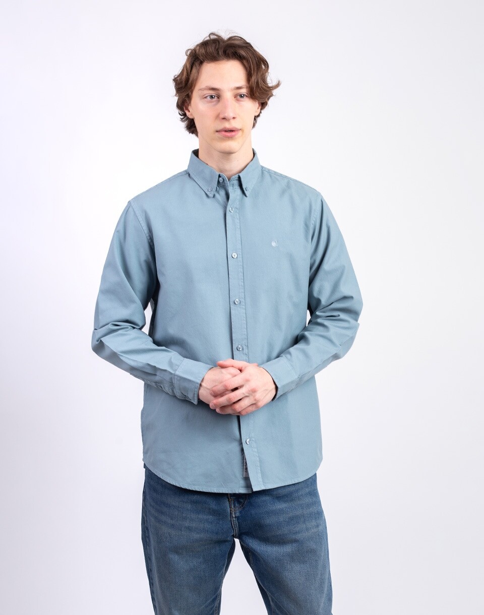 Carhartt WIP L/S Bolton Shirt Citadel M