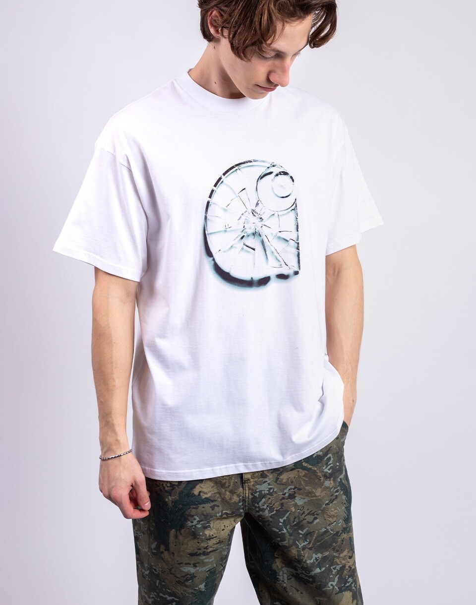 Carhartt WIP S/S Shattered T-Shirt White M