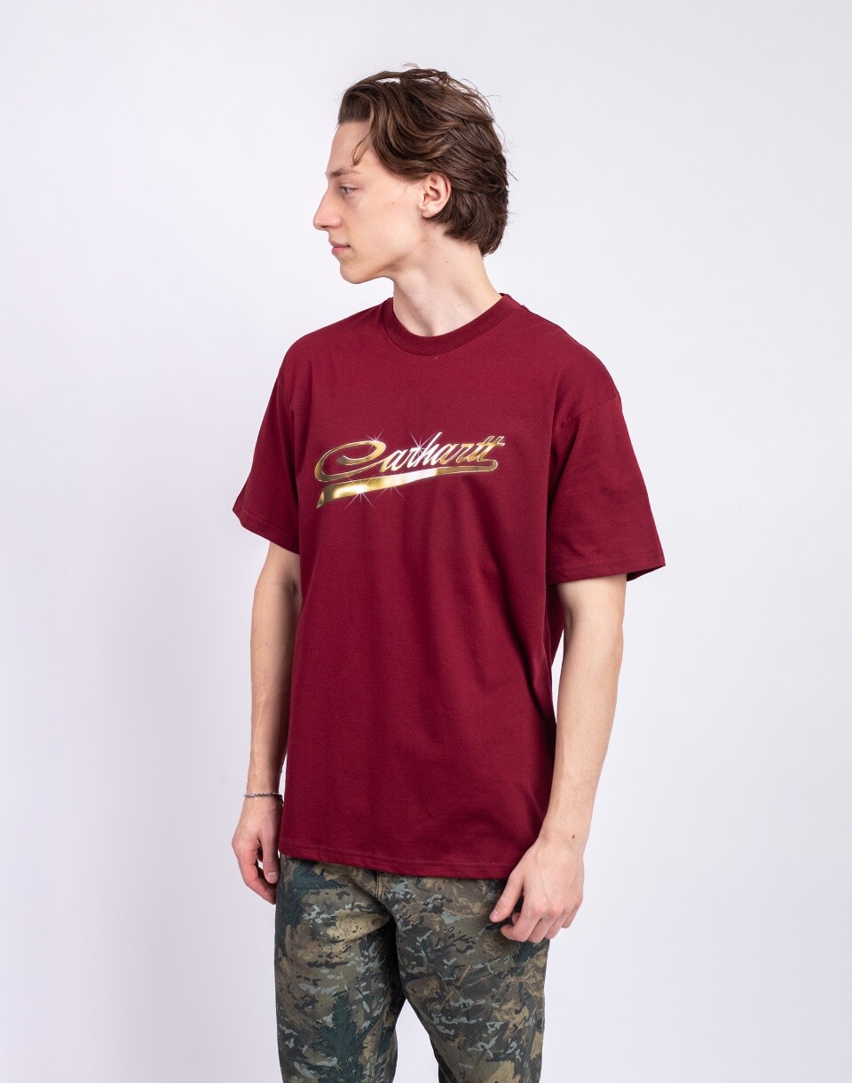 Carhartt WIP S/S Vrooom T-Shirt Marsala M