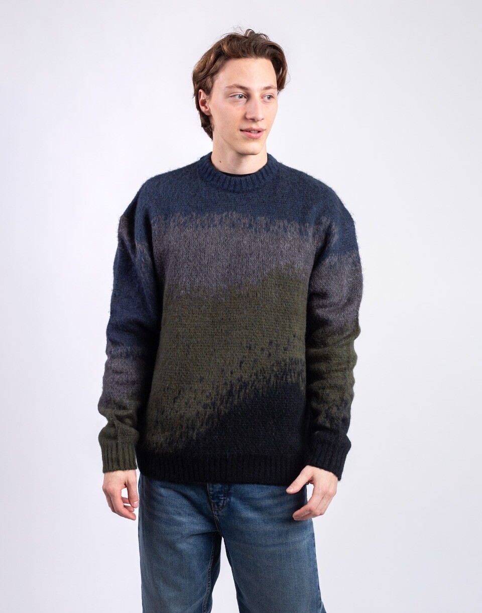 Carhartt WIP Tinley Sweater Tinley Stripe, Jupiter M