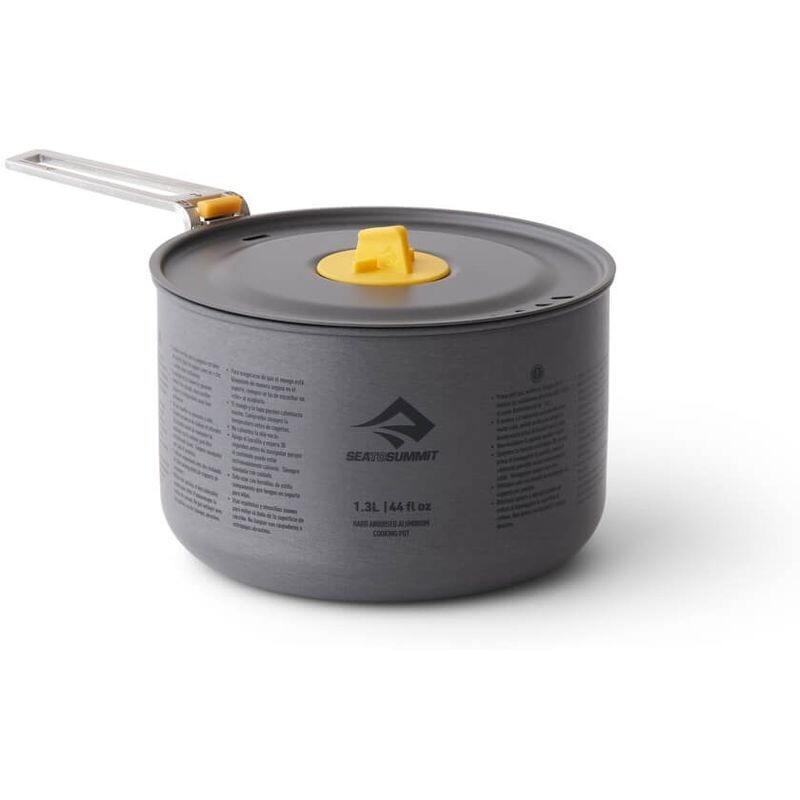 SeaToSummit Frontier UL 1.3L  Aluminium Hard Anodised Grey