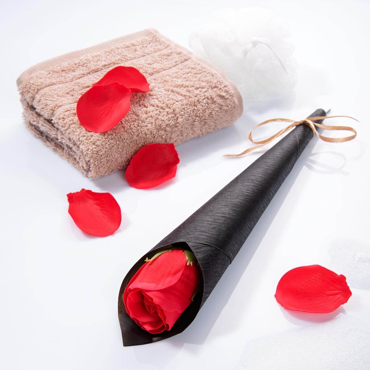 Mýdlová růže, červená