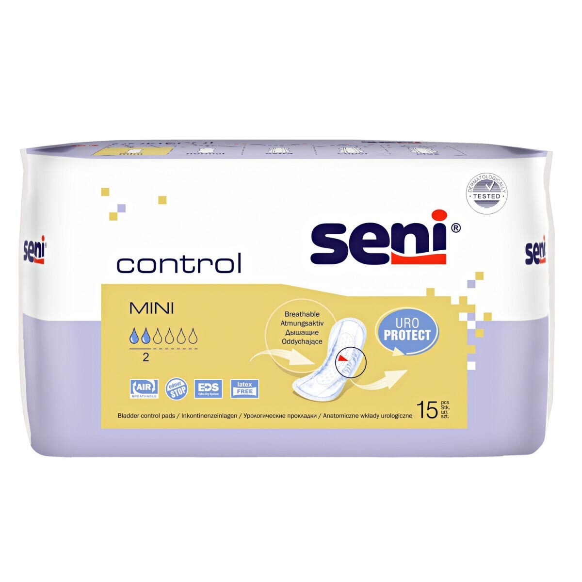 15 inkontinenčních vložek UNISEX, vel. 5