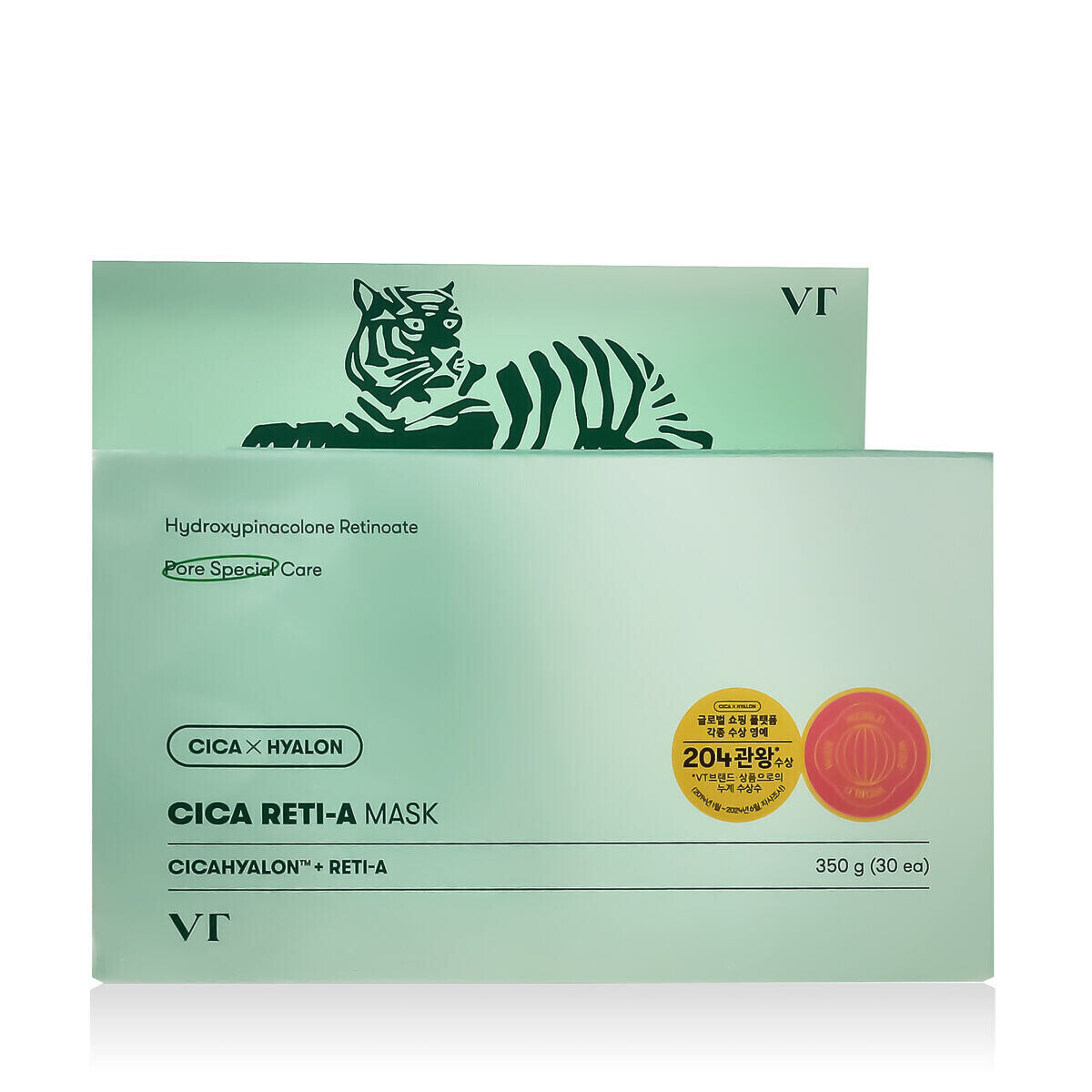 VT Cosmetics Cica Reti-A Mask hydratační a exfoliační pleťová maska 350 g unisex