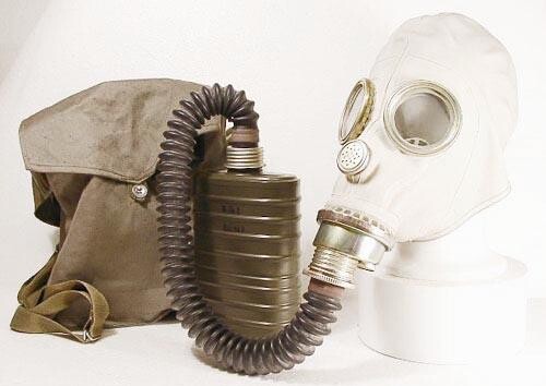 Plynová maska Polsko 1989 model 2 Faser MUA Vyberte velikost: 3 (pouze maska)