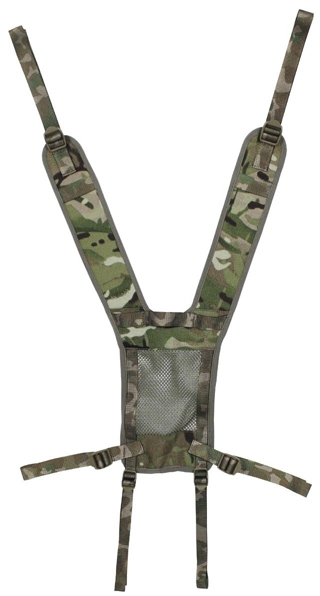Treky nosné PLCE Yoke Main MTP IRR Webbing System Velká Británie Stav: zánovní