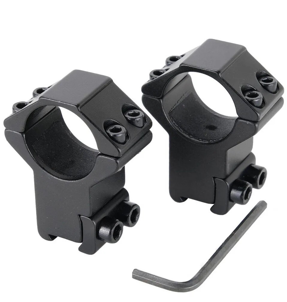 Montáž pro optiku dvoudílná vysoká na lištu 11mm Výrobce: GENETIC®