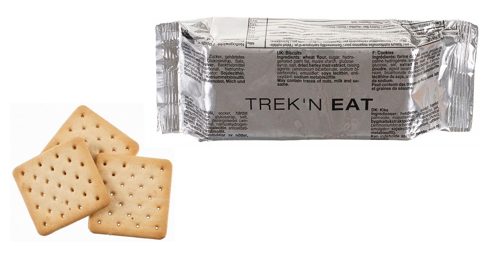 Krekry / sušenky 125g Biscuits Trekn Eat