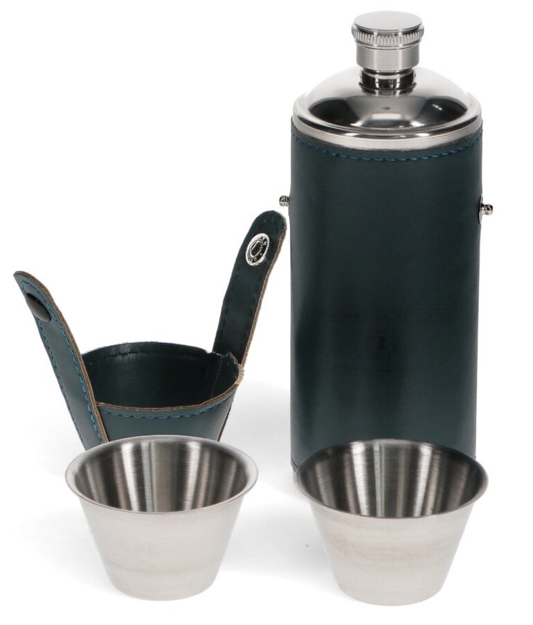 Placatka kulatá 210 ml s pouzdrem a 2 kalíšky Eurobatt®