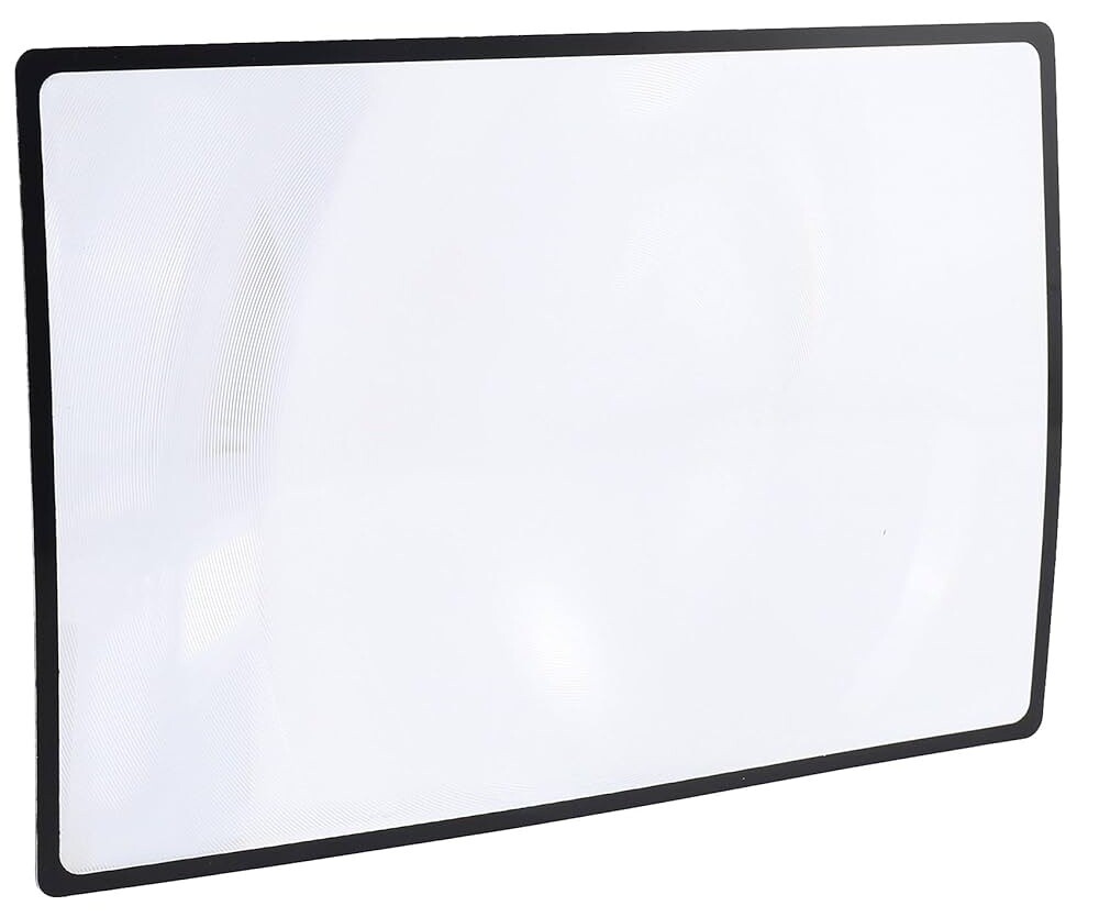 Lupa na celou stránku 18x12cm zvětšovací folie