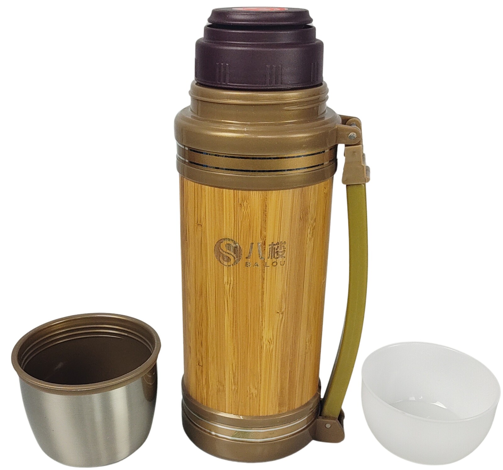 Termoska nerezová s bambusem 720 ml Balou®