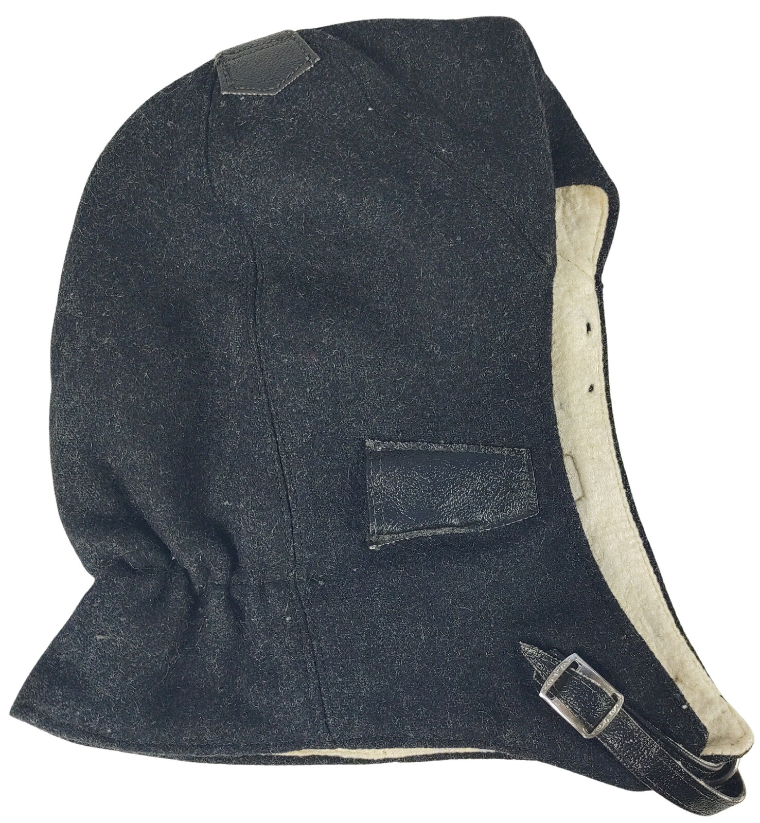 Motokukla vlněná kapuce černá ČSSR originál Velikost: 54