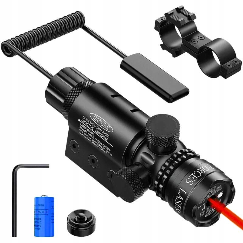 Laserový zaměřovač Armed Forces Red s dálkovým spínačem