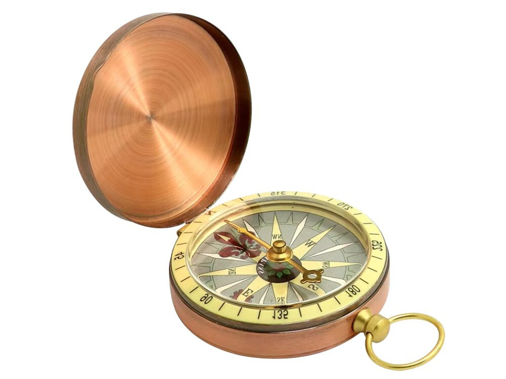 Kompas kapesní s celokovovým pouzdrem G504