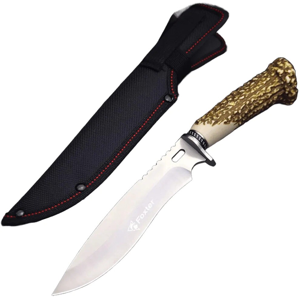 Nůž lovecký s parohem Finka 29cm Foxter®